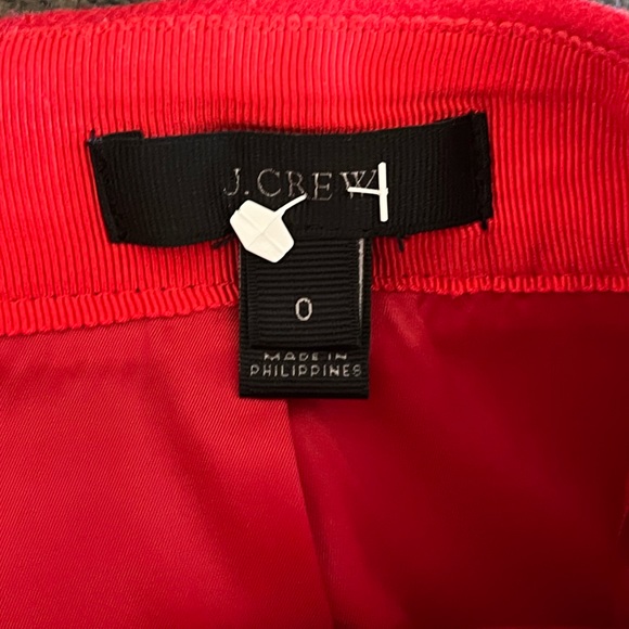 J.Crew Red Ruffle Skirt - Picture 7 of 7